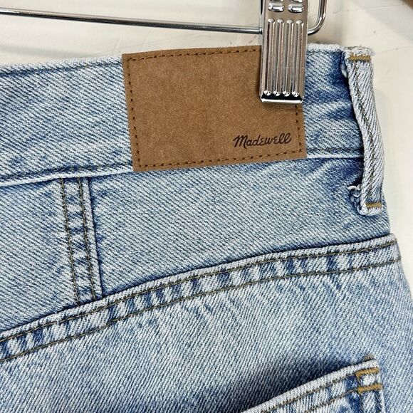 Madewell x Molly Dickson Cutout Baggy Straight Jeans 30 Edgy Designer Denim - Picture 10 of 14